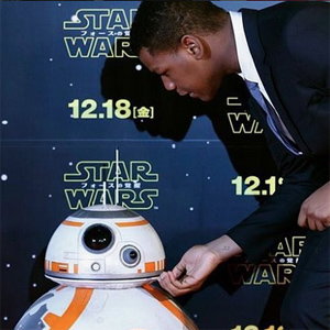 John Boyega and His Buddy BB-8 Continue to Delight on 