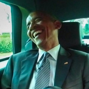 President Obama Dreams of Being on Mount Rushmore